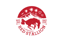 Red Stallion Badge